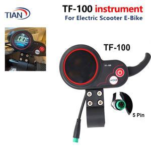 M4 전기 스쿠터 USB 충전 5/6핀 통신 속도계가 포함 TF 100 계기판 디스플레이 패널