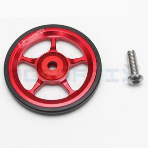 알루미늄 CNC 초경량 이지휠 자전거 볼트 포함 브롬톤 접이식 랙 악세사리 1쌍