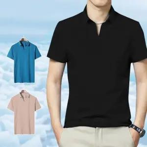 티셔츠 카라 피케 반팔 남성 넥 카라티 쿨론