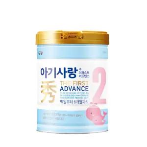 아기사랑수 6~12개월 어드밴스 분유 2단계 800g 1개