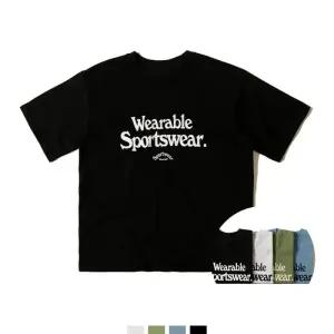 오버핏반팔 그릭