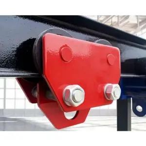 호이스트 H빔 레일 도르래 200kg 트롤리 수동 운반기 크레인