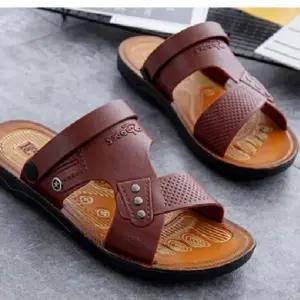 투웨이 남자 샌달 사무실 샌들 여름 미끄럼방지 슬리퍼