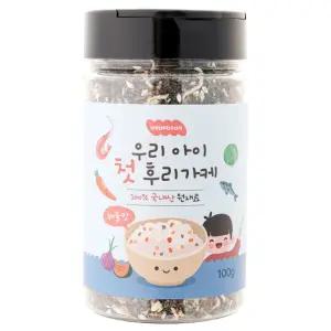 순수 국내산 베베바베 우리 아이 첫 후리가케 해물맛 - 무염 아기 이유식 유아식 추천