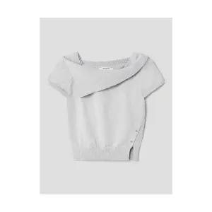 에잇세컨즈 8SECONDS 언발 카라 풀오버 라이트 그레이 1621087