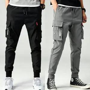 레저팬츠 캐주얼바지 쿨링팬츠 아웃도어 포켓포인트 골프 면바지 남성카고디자인 조거