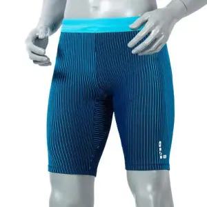 (스카이블루) 타이즈 반바지 운동바지(L) 러닝 스포츠