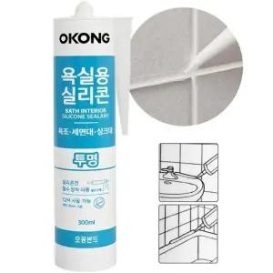 ( )욕실용 실리콘 (투명) 300ml 주방 보수용 곰팡이 방수_24537950