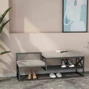 철제 슈벤치 현관 신발가계 신발장 벤치 전실 의자