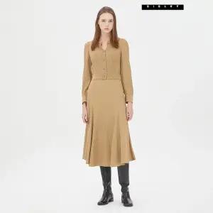 시슬리 아울렛 포튼 니트 배색 원피스 SAOP33361 ED1185333