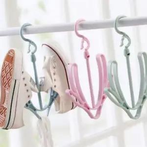 슬리퍼걸이 모양유지행거 옷걸이형 신발 빨래 건조대 미니빨래건조대 미니건조대 빨래대