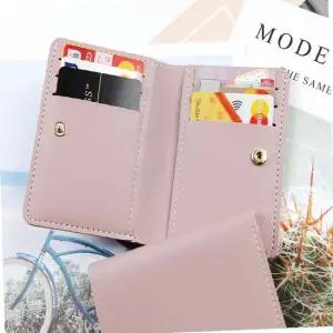 연보라1P 포켓 신분증 세로 지갑 신용카드 명함 가죽지갑 신분증지갑 카드보관지갑
