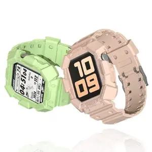 스마트 애플워치 젤리 컬러 스트랩 케이스 스마트워치케이스 애플워치케이스