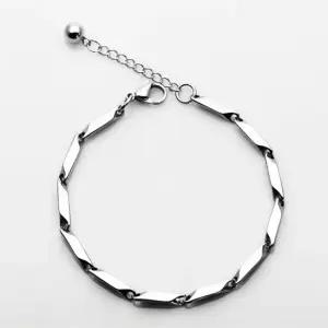 써지컬스틸 트위스트 대나무체인 팔찌 체인팔찌 써지컬스틸 팔찌체인