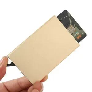 카드수납 알루미늄합금 슬라이드카드지갑 사원증홀더 교통카드지갑 남자친구선물
