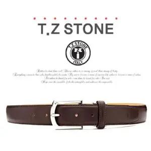 티지스톤-TZ1D122DB 클래식이태리카프 다크브라운벨트 남성벨트 정장벨트 가죽벨트 남자벨트 허리띠