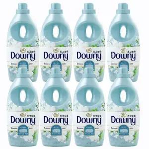 다우니 7일간 피어나는향수 고농축유연제 화이트티 1L 8개