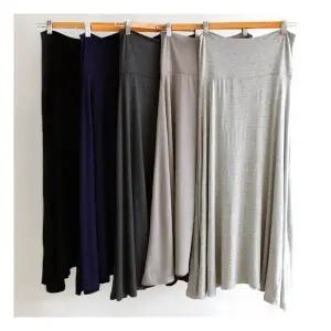 마미누리임산부치마 A라인 TR 후레아 롱스커트 빅사이즈 임부복 177127