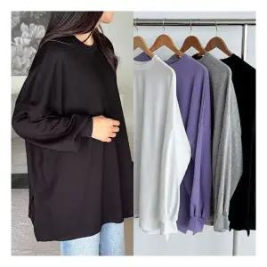 마미누리엔 트임박스티 빅사이즈 임산부 티셔츠 긴팔티 177040