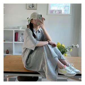 마미누리바로배송 임산부원피스 카라지퍼원피스 빅사이즈 임부복 177012