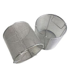 원형바구니 청소바구니 메쉬프레임 초음파 청소 15cm 구멍10mm 메쉬 X홀 거름망