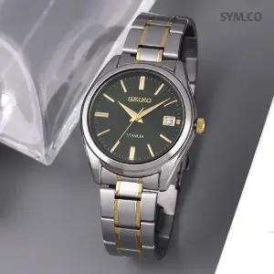 SUR377P1 사파이어 클래식 정장 그린 콤비 티타늄 남자 메탈 시계 d