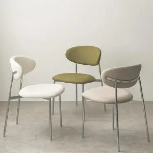 [아트박스]/인터데코 편안한 가죽 식탁 의자 카페 업소용 체어 HW136