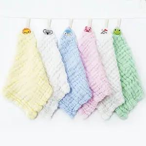 [골드스마일]과일 동물 친구들 고리손수건 6종세트 M2051