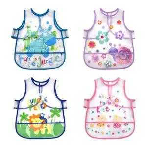 [골드스마일]핑크곰 아동 방수턱받이 4종 510041