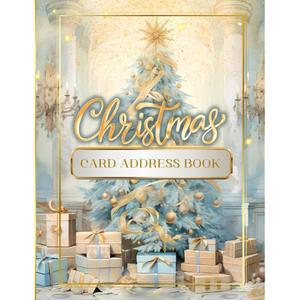 크리스마스 카드 주소록: 알파벳 탭(A-Z)으로 주고받는 홀리데이 카드의 10년 로그북과 트래커, 날짜 미정 ... 시니어를 위한 선물 | 110페이지 7.44 x 9.69