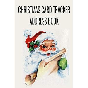 크리스마스 카드 트래커 주소록: 15.2cm x 22.8cm 홀리데이 카드용 레코드 북 오거나이저 | lasdkjfk 커버 157 페이지