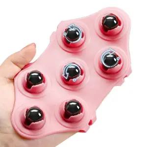 [콩심팥심]전신 마그네틱볼 마사지기 림프 순환 승모근 마사지