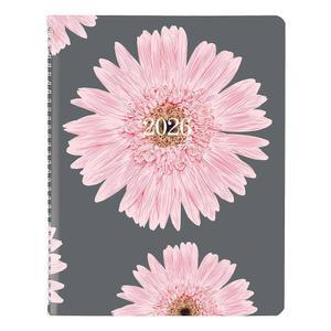 Brownline 2026 핑크 에센셜 주간 플래너, 약속 책, 12개월, 1월에서 12월, 트윈 와이어 바인딩, 27.9cm x 21.6cm(11인치 8.5인치), 데이지 (CB950G.05-26)