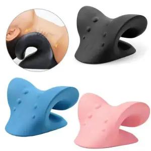 경추마사지베게 양방향 C형 쿠션 베개 목 경추 마사지