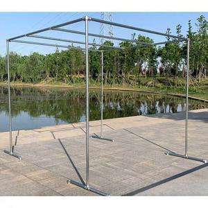 야외 대형 건조대 기둥 빨래 이불 행거 접이식 세탁 천말리기 옥상