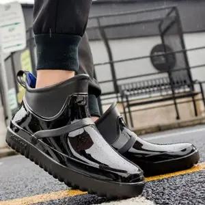 남자 레인 부츠 장화 남성 레인 슈즈 장화 워커 2색 eDe6+6gGU