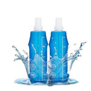 달리기, 하이킹, 자전거 타기, 조깅, 트레일 러닝, 마라톤, 여행, 야외용 접이식 물통 500ml u2013 재사용 가능한 백팩용 소프트 플라스크 (500ml)