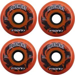 트론엑스 야외 아스팔트 포장 85A 인라인 롤러 하키 휠 4팩 59mm 68mm 72mm 76mm 80mm 사이즈 하이로