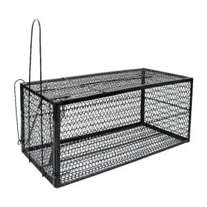 고양이트랩 동물 케이지 고정 구조 포획틀 들개 철창 포획망