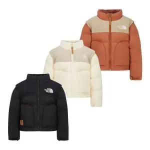 노스페이스 키즈 NJ3NR57 펠리온 디태쳐블 자켓 조끼패딩 점퍼 963592