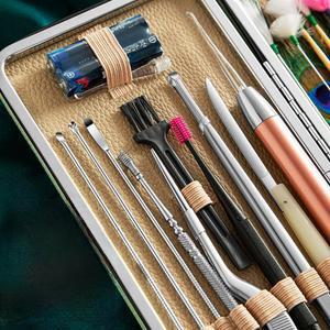 귀청소 귀이개 세트 패키지 깃털 휴대용 위생 귀파기