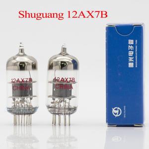 Shuguang 12AX7B 12AU7 진공관, ECC83 7025 6N4 튜브 대체,  정밀 페어링, 오디오 앰프에 적용 가능