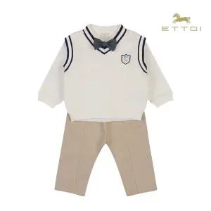 올리버베스트 3PCS 07T123202/임신출산백일돌선물조카선물유아정장