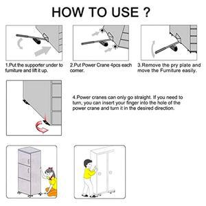 가구 이동 운송 롤러세트 헤비 듀티 리프팅 물건 슬라이더 장치