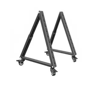 낮은 티비 거치대 이동식 받침대 선반형 대형