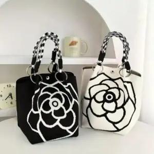 니트 버킷백 크로스백 숄더백 뜨개 가방