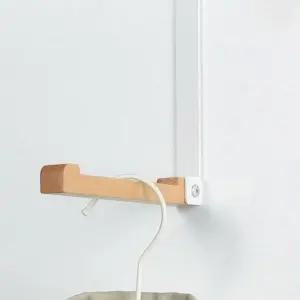 [생활] 도어 후크 방문 걸이 도어행거 화이트