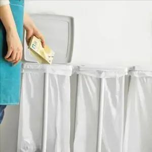 [생활] 분리수거함 베란다 거치대 재활용통 주방 사무실 정리함