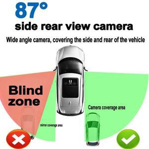 호환 한쌍의 자동차 카메라 HD 측면 보기 야간 투시경 방수 80  차량 전자 액세서리용 후방 미러 모니터