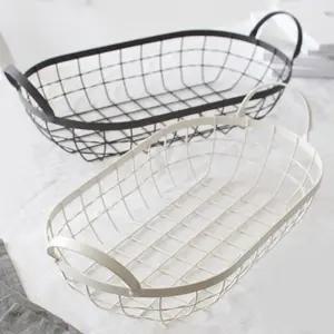 타원 철제 바스켓 철망바구니 홈데코 홈인테리어 소품 Avr1+4Hgw